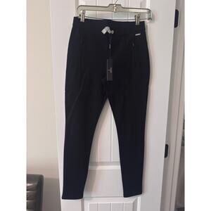 Tahari Black Cropped Ankle Pants